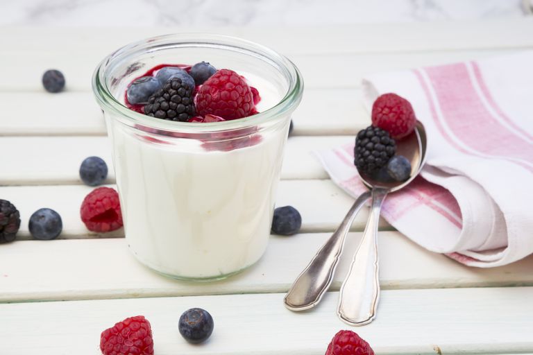 yogurt greco, basso contenuto, senza zucchero