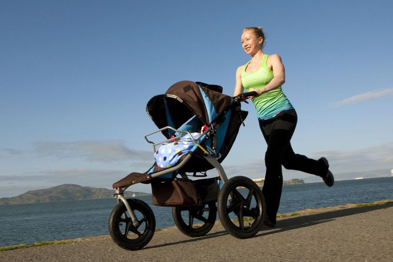 passeggino jogging, buona idea, ruota anteriore, bambino avrà, controllo passeggino, durante corsa