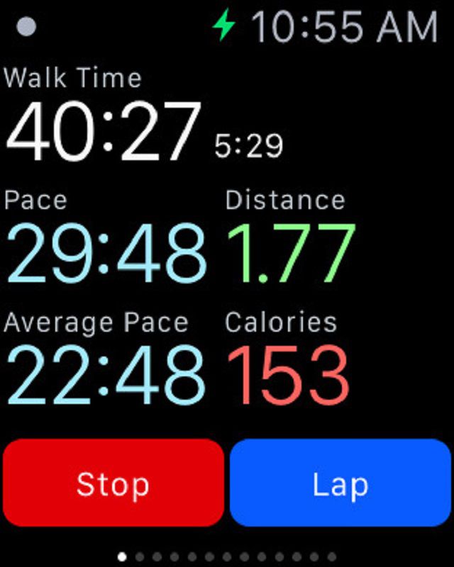 tempo velocità, Apple Watch, delle passeggiate, disponibile nelle, disponibile nelle versioni