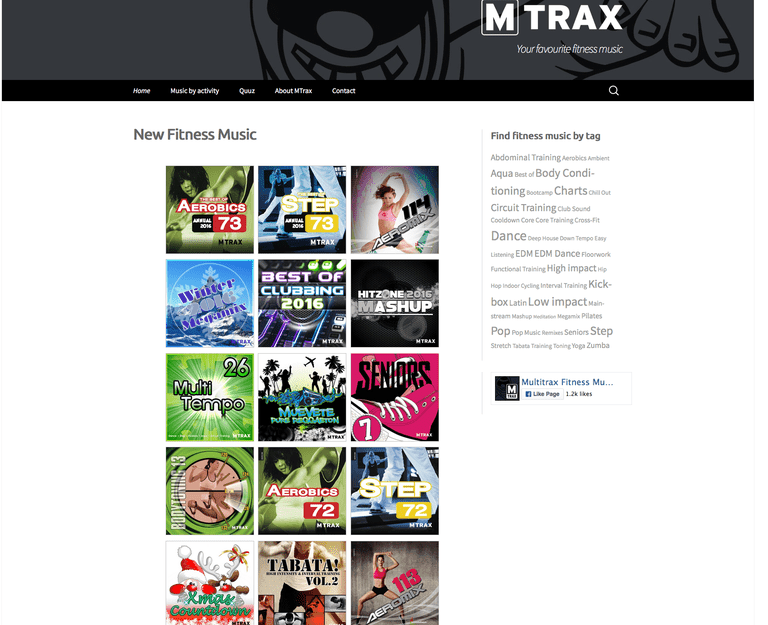 Motion Traxx, alla playlist, artisti originali, cardio guidati