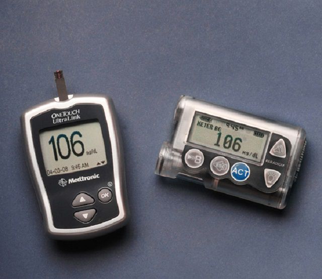 pompa insulina, diabete tipo, modalità wireless, Touch Ping