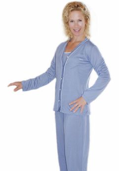 indumenti notte, vampate calore, pigiama Jillian, aiuta regolare, aiuta regolare temperatura