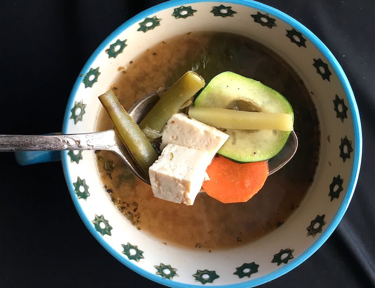 dadini medio, Questa zuppa, degli ingredienti, etichetta nutrizionale, olio oliva, porzione Calorie