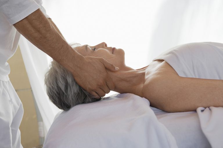 Artrite reumatoide, terapia massaggio, della mano, persone artrite, gruppo controllo