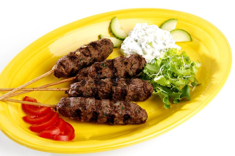 carne macinata, Medio Oriente, circa minuti, pepe Caienna, pepe nero, porzione Calorie