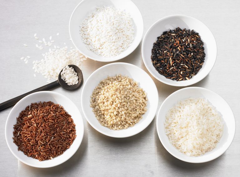 riso bianco, riso integrale, acido fitico, cereali integrali