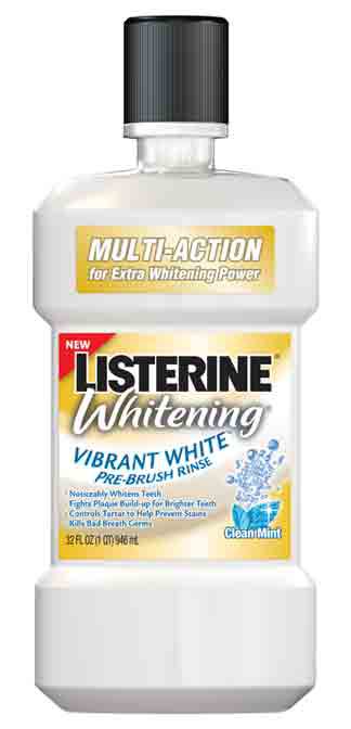 miei denti, Whitening Vibrant White, Listerine Whitening, Listerine Whitening Vibrant