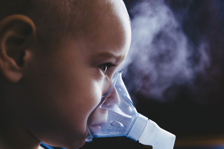 bambini piccoli, asma seguito, avere asma, mancanza respiro