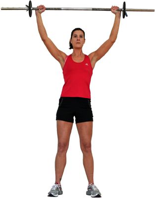 10-16 ripetizioni, della spalla, delle spalle, questo esercizio, gomiti piegati, parte superiore