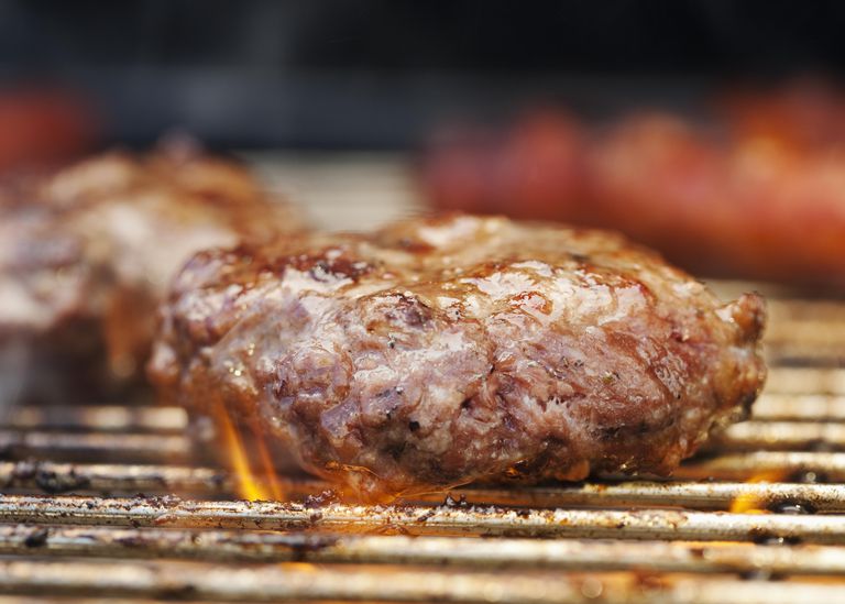 carne macinata, alla carne, carne magra, durante cottura, buon hamburger