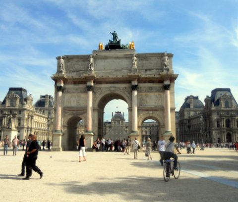Arco Trionfo, dall Arco, dall Arco Trionfo, delle Tuileries, Giardini delle