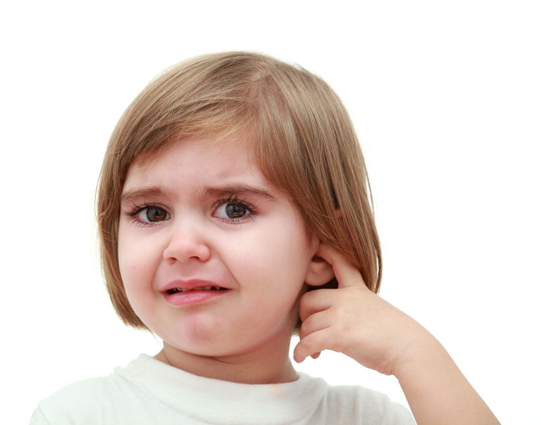 dell orecchio, orecchio medio, dell orecchio medio, bambini piccoli, nell orecchio